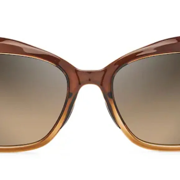 Maui Jim Lotus Polarized Sunglasses With Case and Cleaning Cloth. - Picture 10 of 11